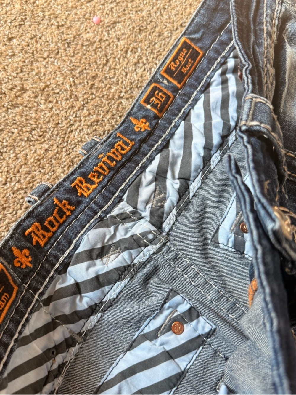 Mens Rock Revival Rogue boot cut - Picture 7 of 8